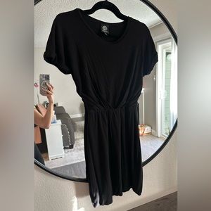 Black tee shirt dress